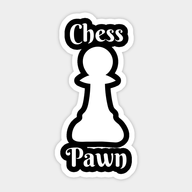 chess pawn piece Sticker by happieeagle